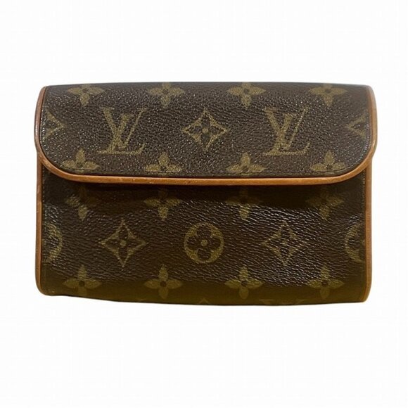 LOUIS VUITTON Brown Monogram Clutch Bag - Picture 1 of 9